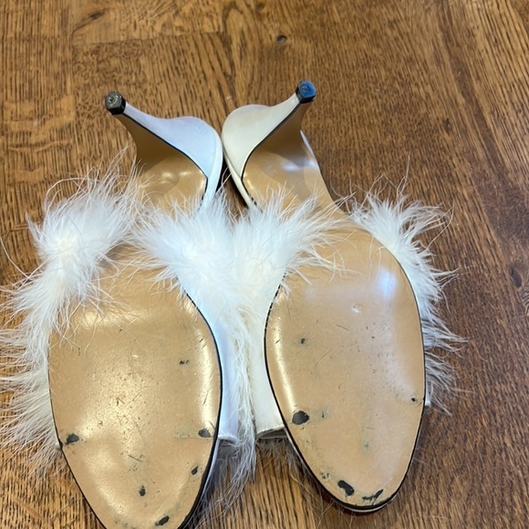 Jacques Levine Women’s High Heels White and Silver - Picture 7 of 7